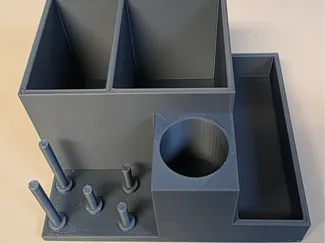 Otoscope and Ear Exam Tool Holder