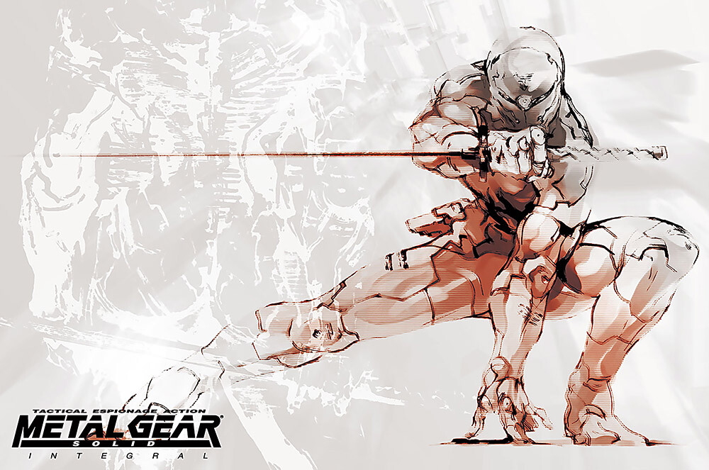 Metal Gear Solid Grey Fox PS1 PS2 PS3 Premium Poster Made in USA - MGS108
