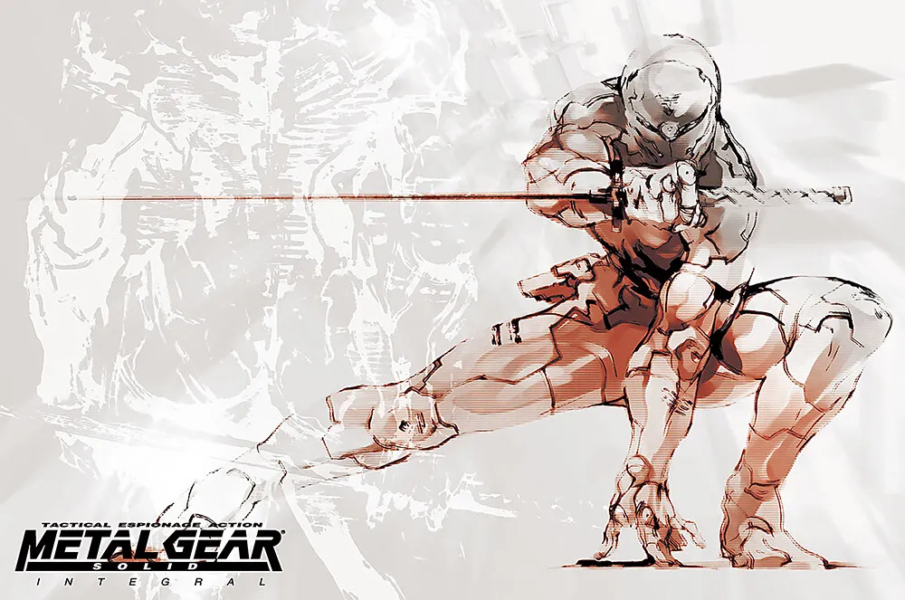 Metal Gear Solid Grey Fox PS1 PS2 PS3 Premium Poster Made in USA - MGS108