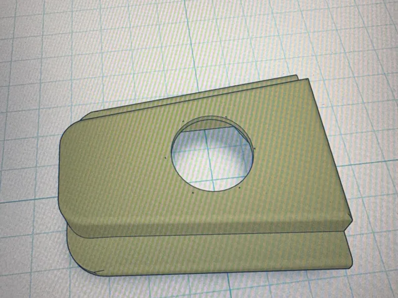 Small Joby camera holder with 1/4-20 hole