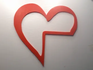 Valentines' day door corner