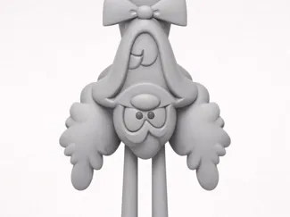 Goofy Clown, upside down