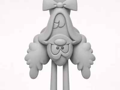 Goofy Clown, upside down