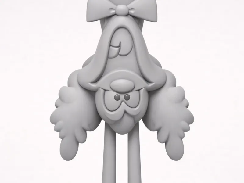 Goofy Clown, upside down