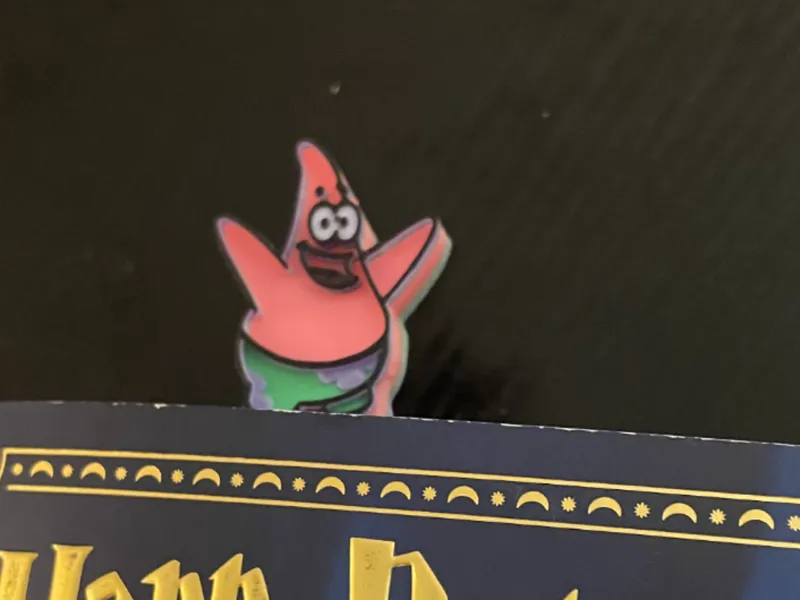 Patrick Star Bookmark