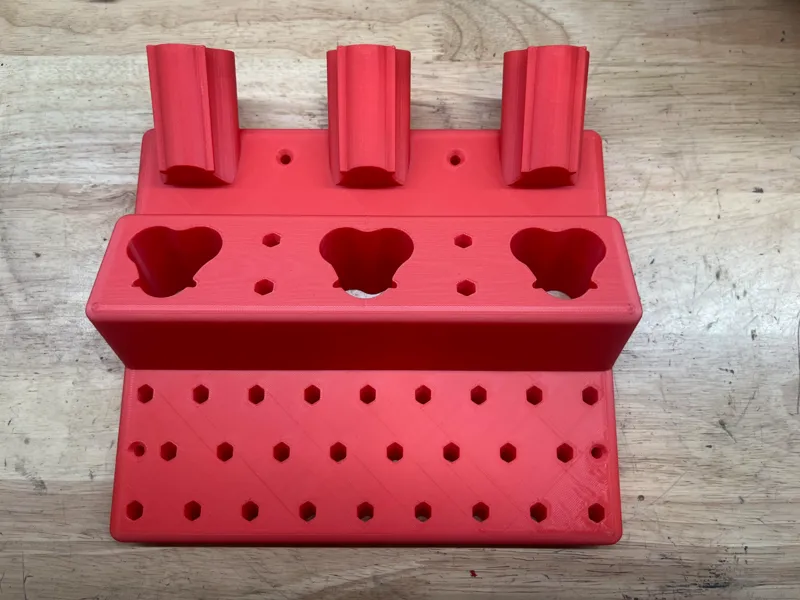 Milwaukee M12 Battery and Tool holder 3 pack