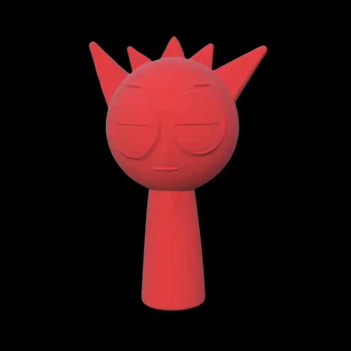 Red Raddy Redesign Sprunky Red Raddy - Free 3D Print Model - MakerWorld