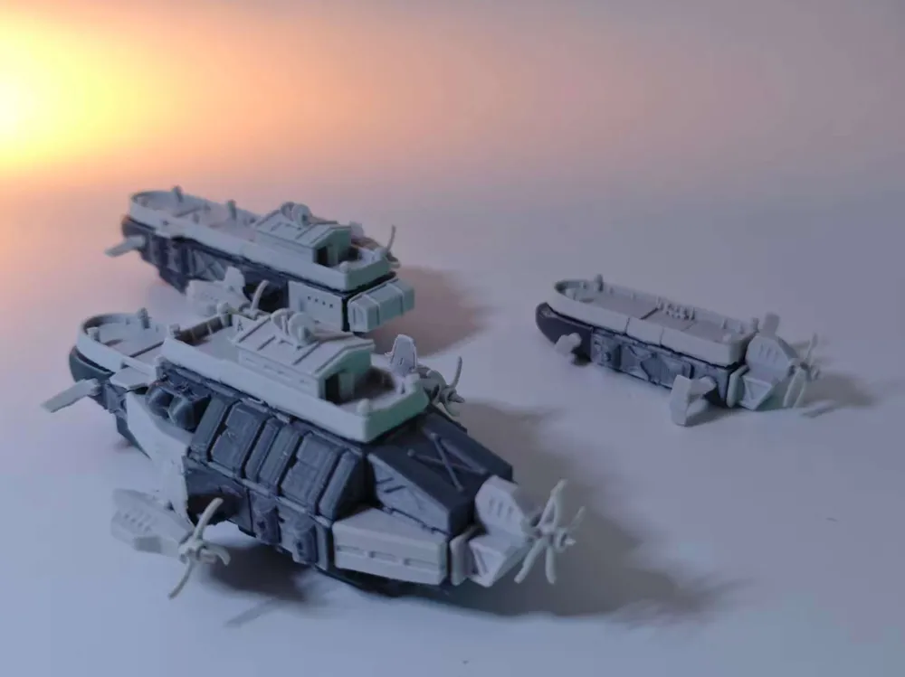 Airship [Erendin General Standard] - Free 3D Print Model - MakerWorld