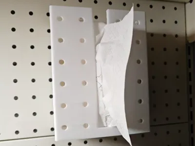 Pegboard Tissue Box (25mm, 6mm)