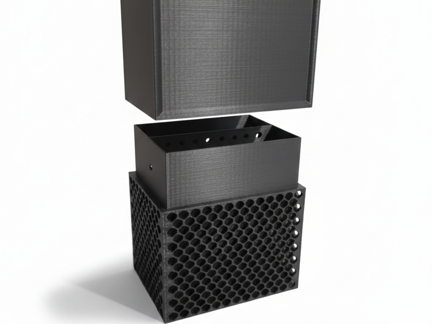Dual Deck Box - Honeycomb Edition