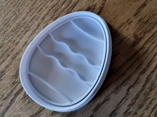 Easter egg clay stamp_cutter