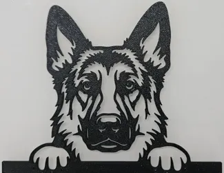 German Shepherd Wallart
