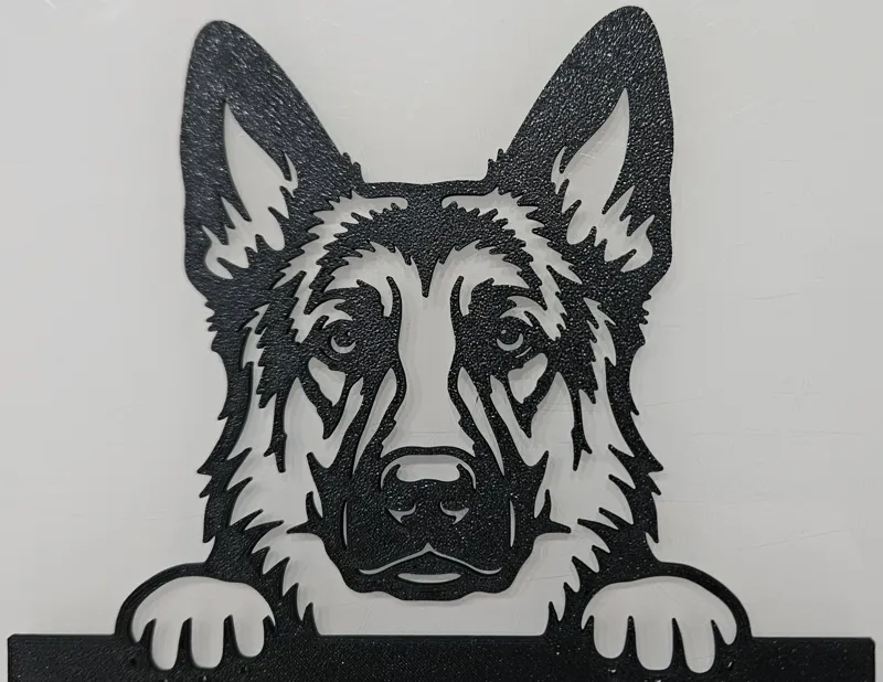 German Shepherd Wallart