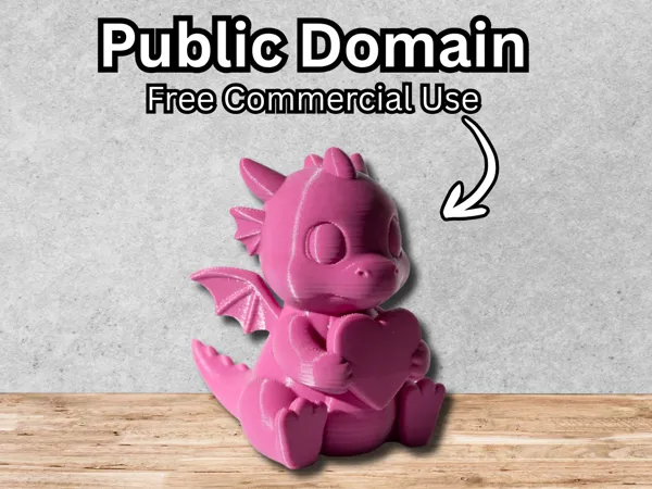 Figurine dragon coeur — Saint-Valentin
