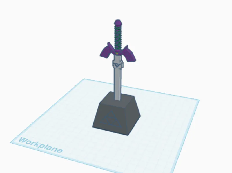 Master sword Pedestal - The Legend of Zelda