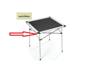 Tischecke fuer Adventuridge Alu Campingtisch