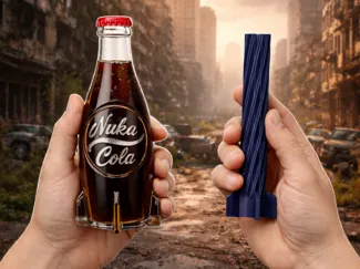 nuka cola from fallout spiral fidget