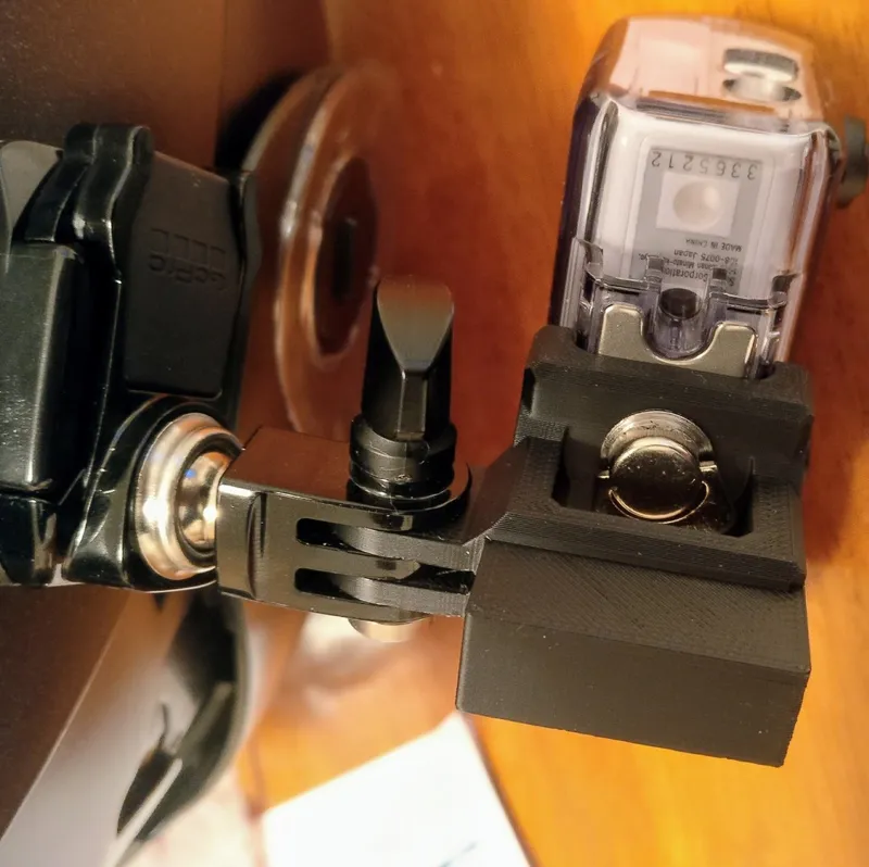 Helmet mount (for motovlogger) for Sony FDR-x3000R