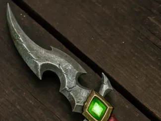 A fantasy-themed dagger
