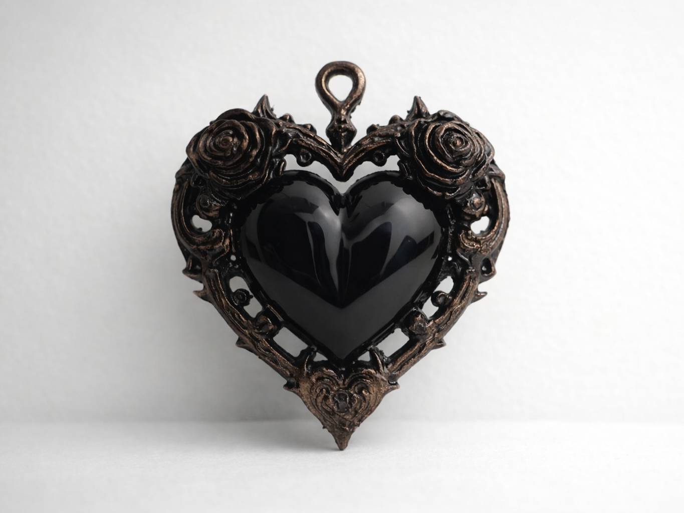Eternal Gothic Rose Heart