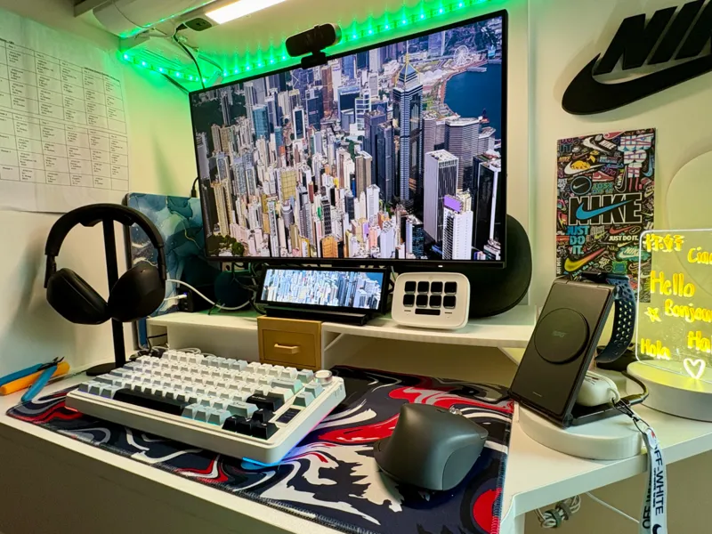 Desk setup