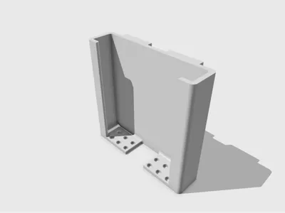 Bathroom wall-mounted phone holder; for phones around 6.8 inches such as iPhone, Huawei, Xiaomi