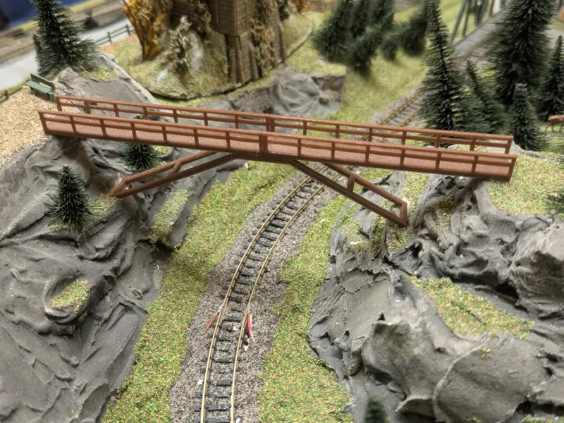Brücke Modelleisenbahn Spur N