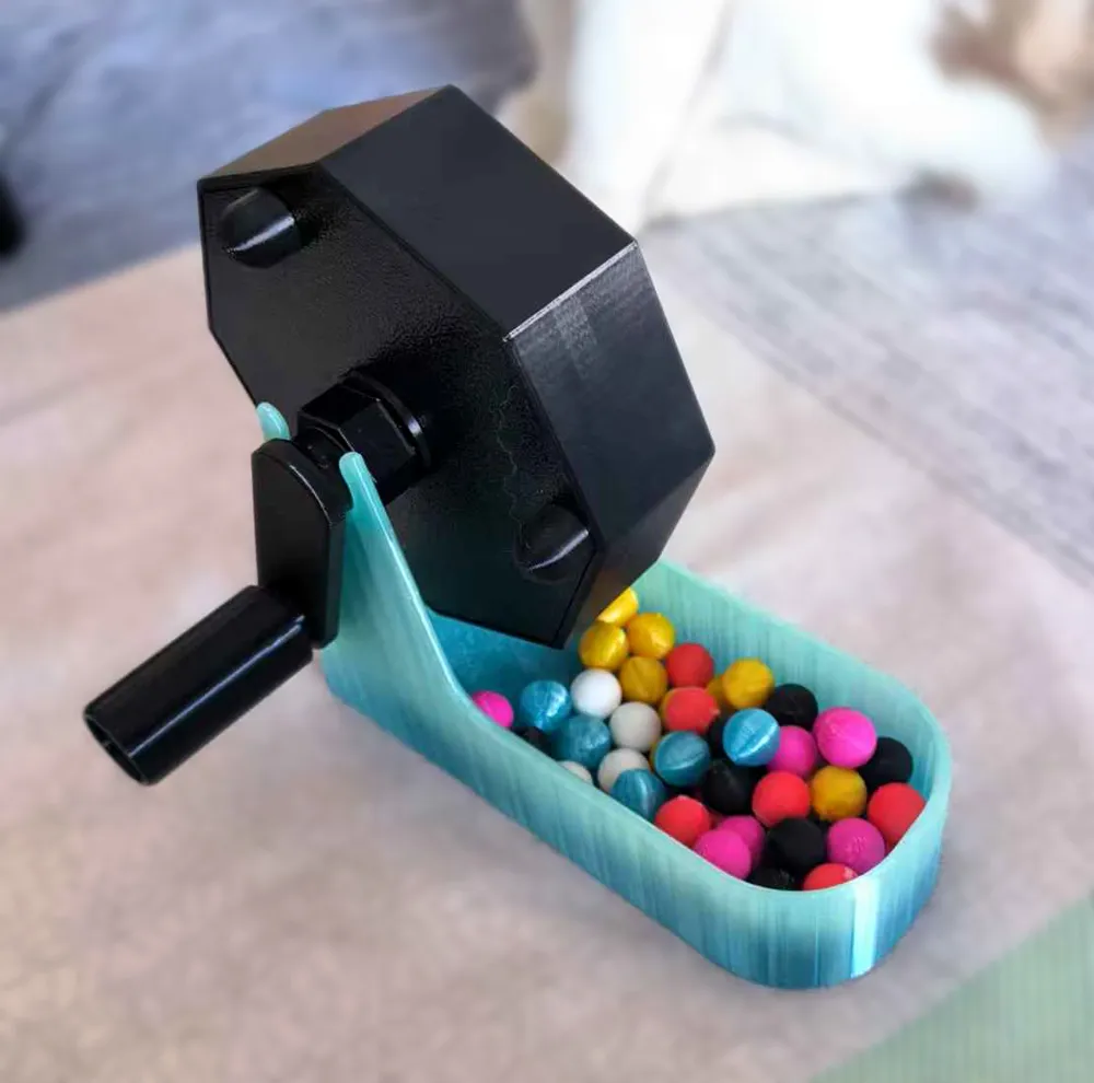 Fully 3D Printed Raffle Ball Dispenser (Hexagonal Prism) | Desktop ...