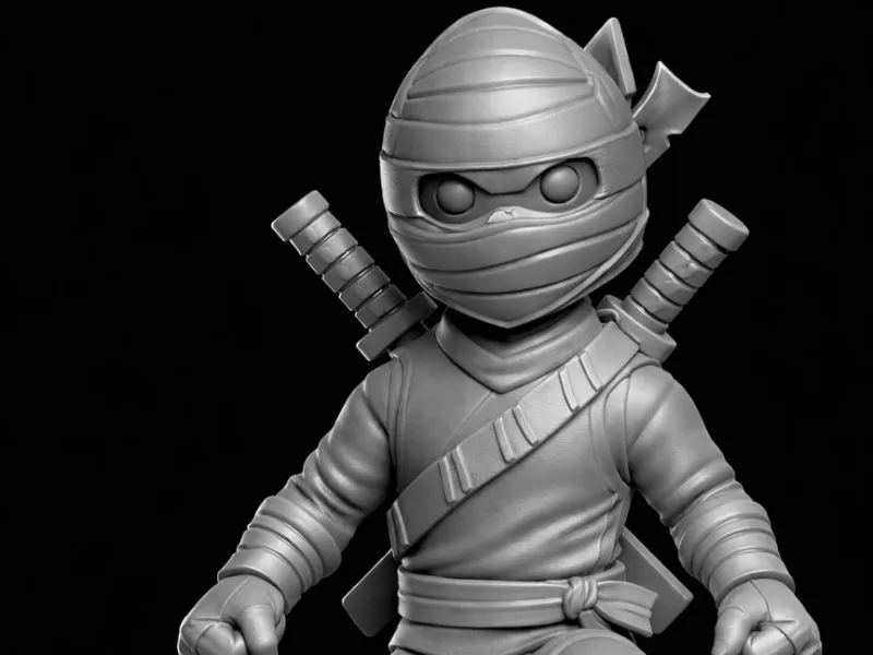 Ninja Statue