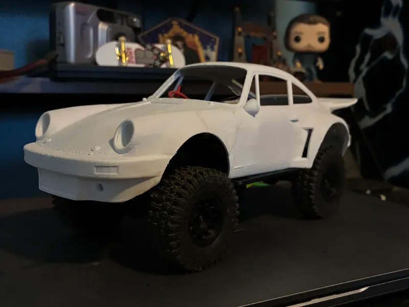1:24 1980s Safari Porsche RC Body SCX24