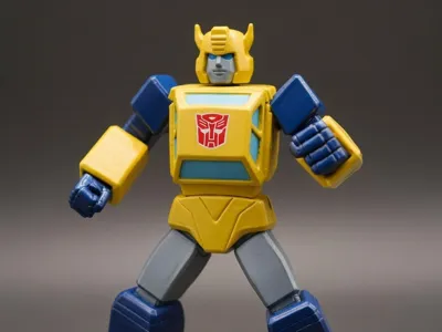 G1 Bumblebee - Ultimate G1 3D Printable Figure