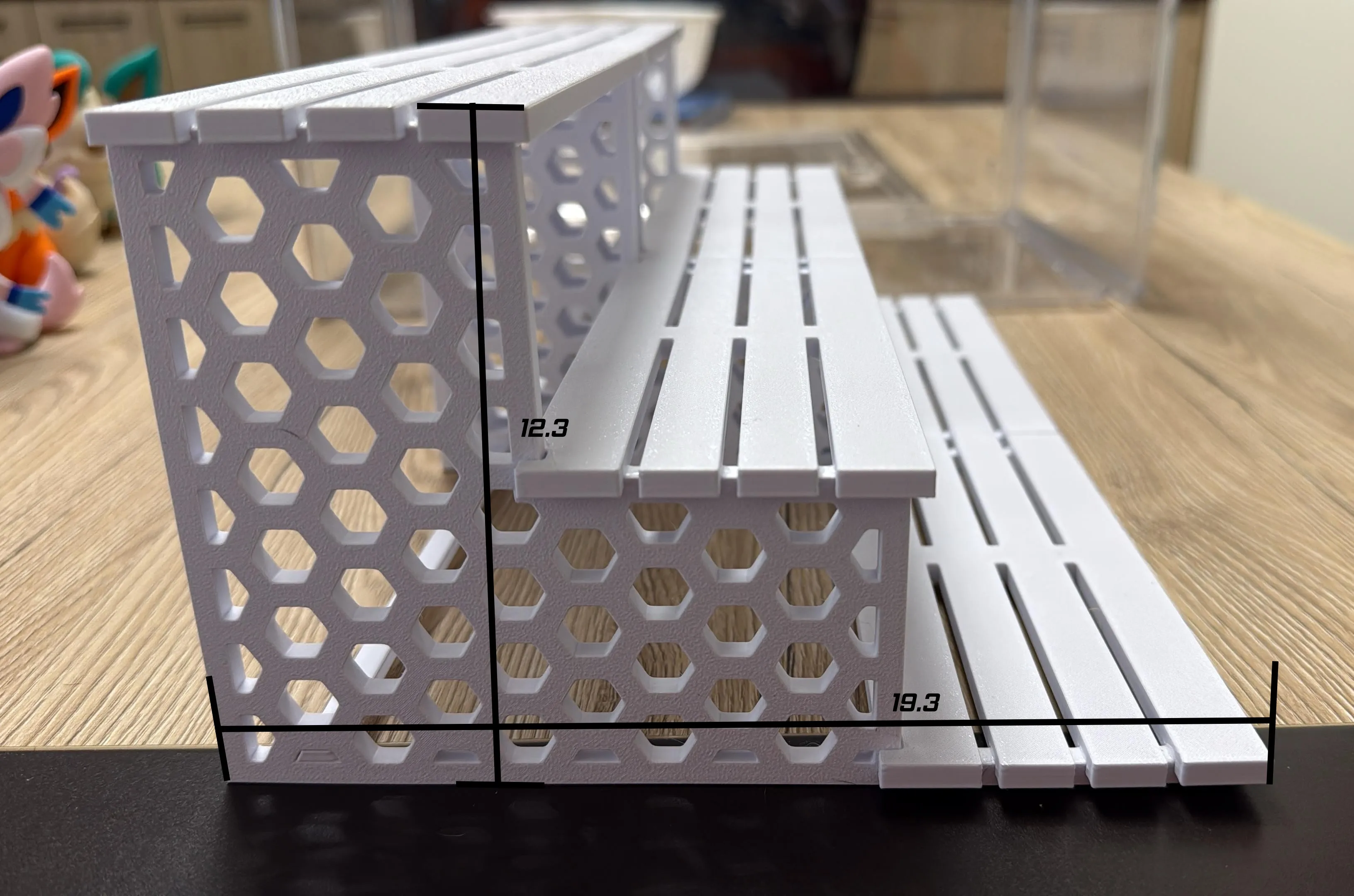 3-tier display stand - Free 3D Print Model - MakerWorld