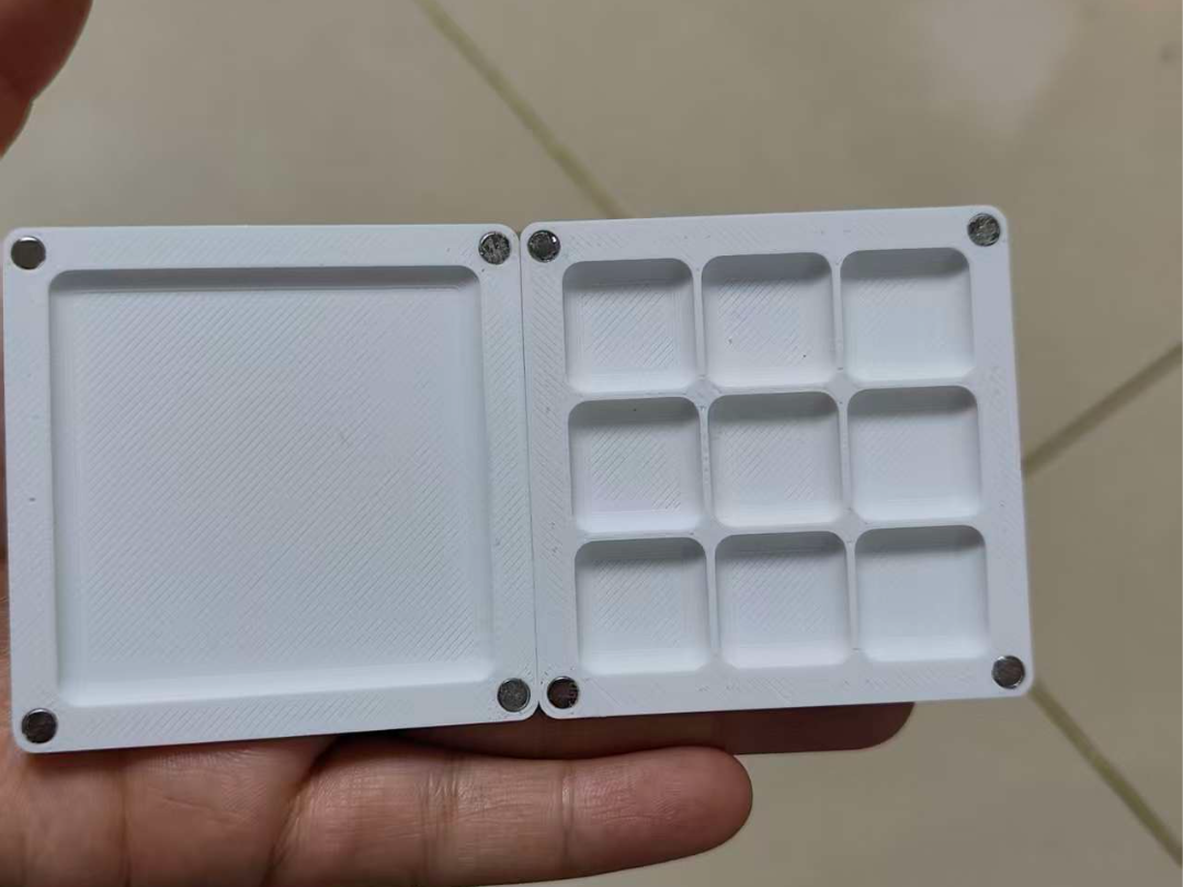 磁吸便携颜料盘