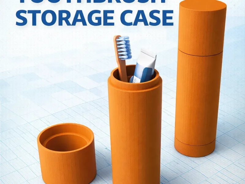 Travel Toothbrush Case