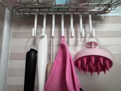 HOOKS FOR SHOWER SOAP DISH