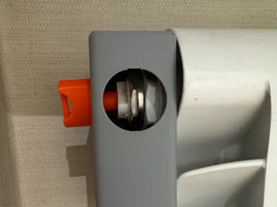A container for venting air from the radiator