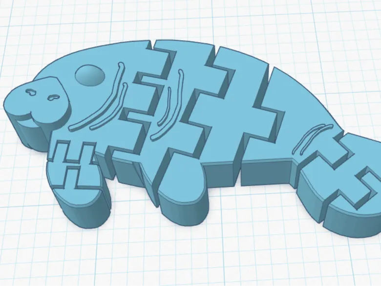 Super Manatee Flexi-Fidget