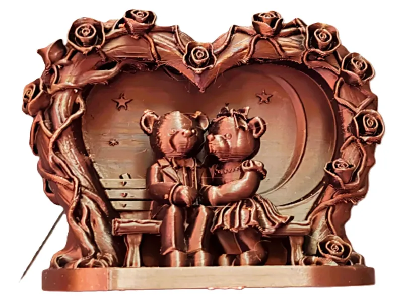 A Bear-y Special Love - Valentine's Night Diorama