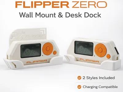 Flipper Zero Wall Mount and Skadis