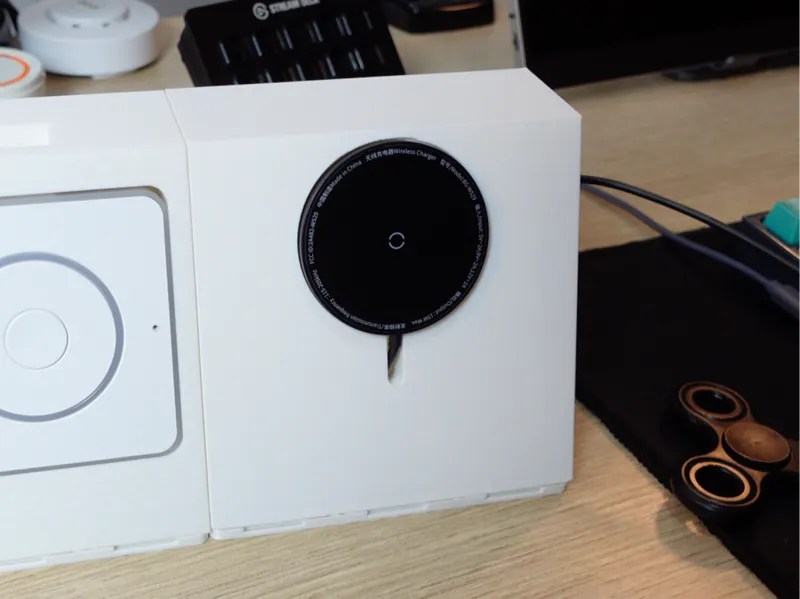 Suporte para Carregador MagSafe com Gridfinity