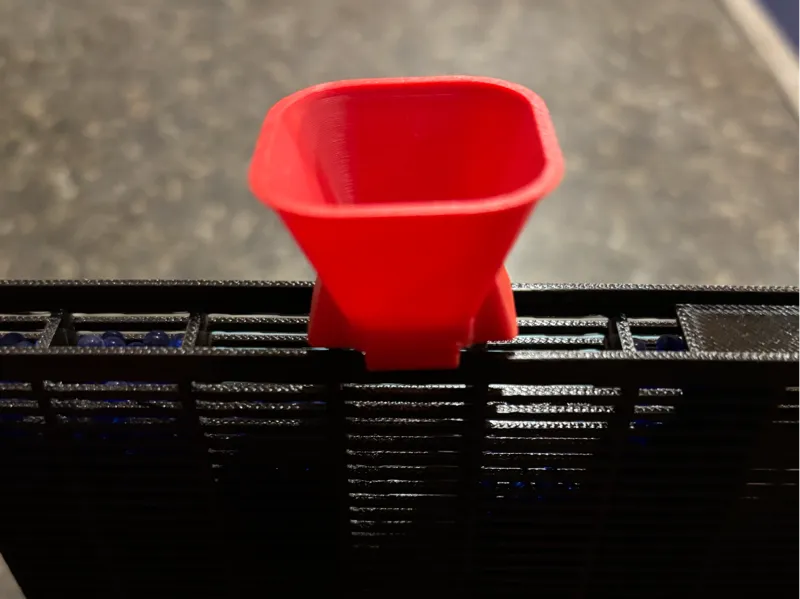Caydo desiccant sides funnel