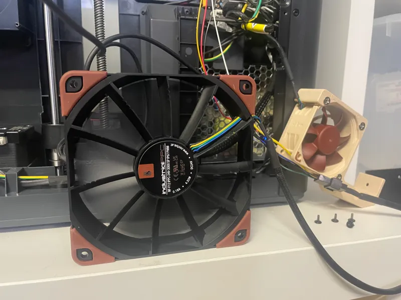 PWM Spoofer For Noctua Chamber Fan upgrage