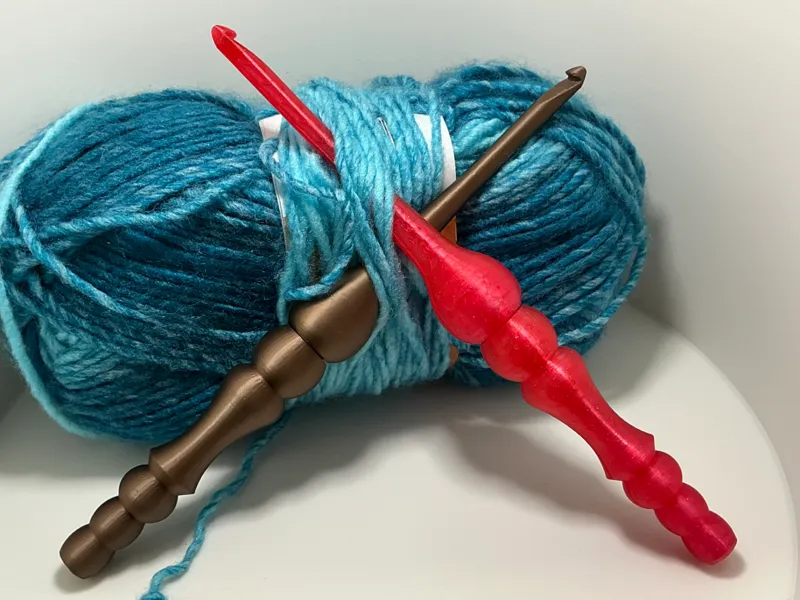 Crochet Hook 6.5mm for A1Mini printer - Ergonomic