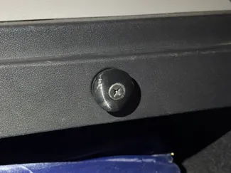 Plastic support for back shelf in hyundai i30 1gen