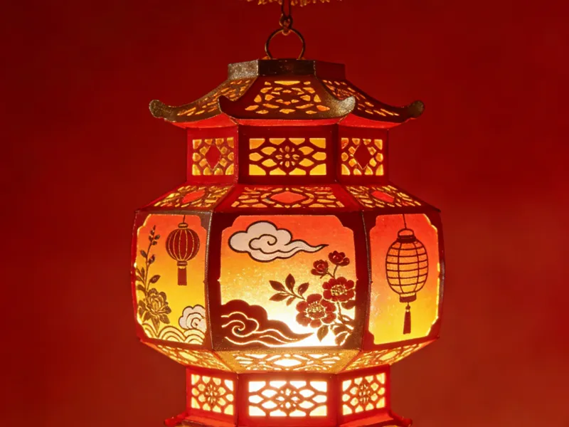 元宵灯笼（mini可打）