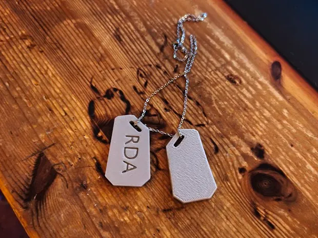 Avatar RDA dogtag blank