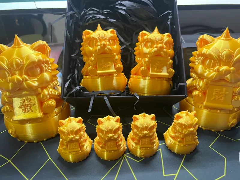 新年发财醒狮