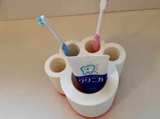Cat Paw Toothbrush Stand