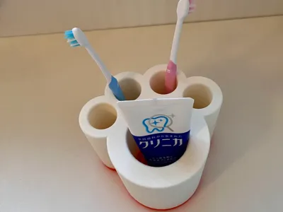 Cat Paw Toothbrush Stand