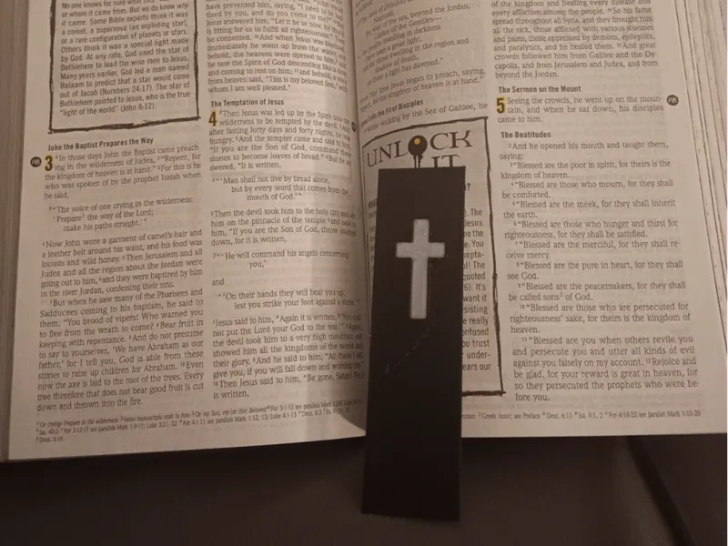 Cross Bookmark
